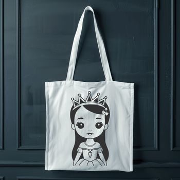 A young female princess in a royal gown, ideal for vector art design.