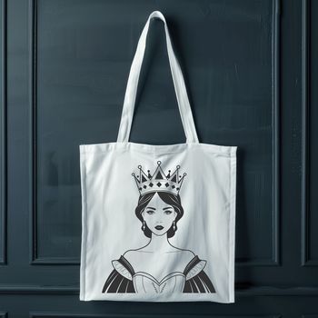 A female figure in a royal gown, suitable for vector art design.