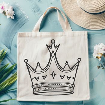 A royalty-inspired crest featuring intricate details, suitable for vector design projects.