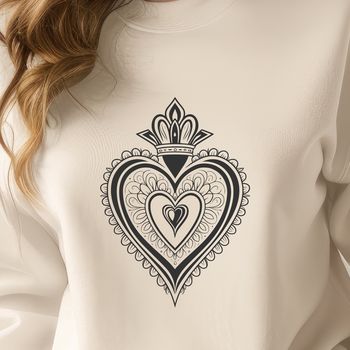 Sacred Heart icon in vector format for various uses.