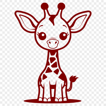 A large, spotted safari animal with a long neck and legs.