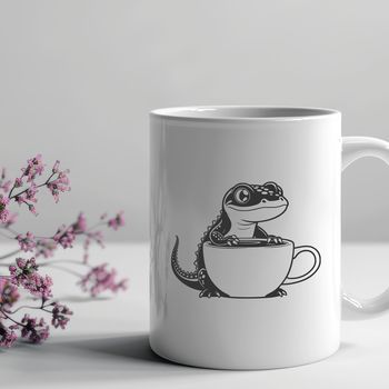 A digital illustration of a salamander, suitable for use in vector graphics design.