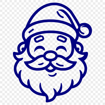 Free Father Christmas - Vinyl PNG