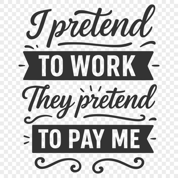 A collection of humorous sayings in a bold, vector format, ideal for various design applications.