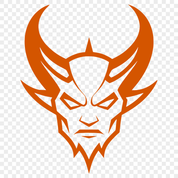 A cartoon illustration of the devil, depicted in a dark and ominous style.
