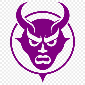 A vector graphic depiction of Satan, suitable for various design applications.