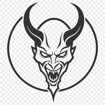 Illustrative depiction of the devil in a dark and mystical setting