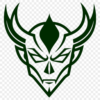 An illustration of the devil in a menacing pose, suitable for Halloween decorations or design projects.