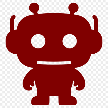 A futuristic sci-fi robot designed in vector art format for commercial use.