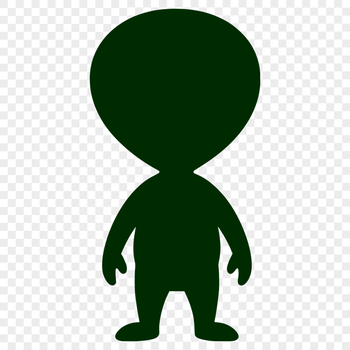 Alien character in a futuristic sci-fi setting, suitable for commercial or personal projects.