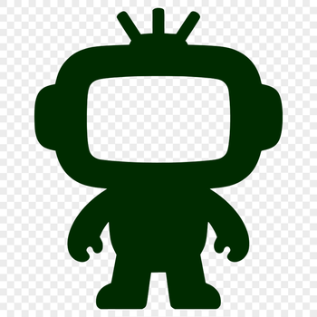 A futuristic robot with metallic body parts and glowing blue lights in a sci-fi setting.