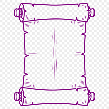 A traditional graduation scroll award with golden accents and a diploma at the center.