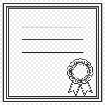 A formal scroll with a ribbon and tassel, suitable for graduation certificates or awards.
