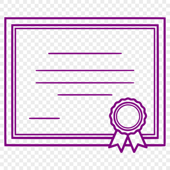 A decorative scroll with a ribbon tied around it, designed as a vector art file.
