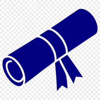 A digital vector art illustration of a scroll with a rolled-up paper design, suitable for various creative uses.