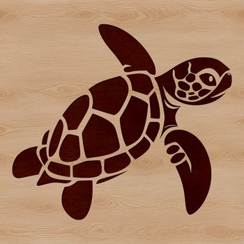 An SVG representation of a wild sea creature, commonly found in seaside environments.