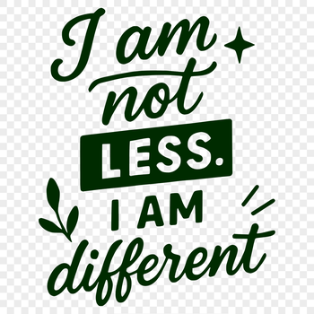 Motivational quote about self-worth with a vector design aesthetic.