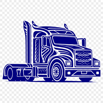 Free Truck SVG, PNG, PDF And DXF Files