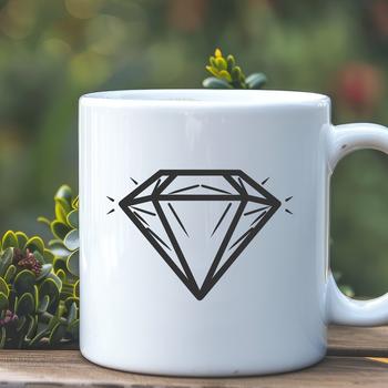 Creative Diamond In SVG & PNG