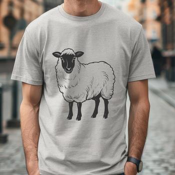 Stunning Sheep - Laser Engraver SVG