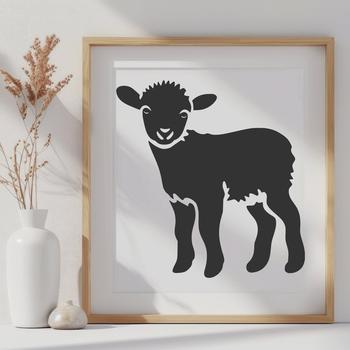 Creative Lamb In PNG & SVG