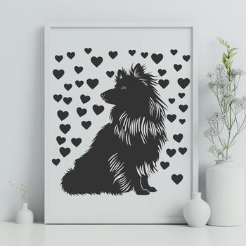 Free Shetland Sheepdog Design