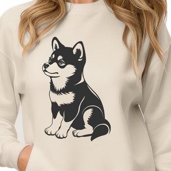 Shiba Inu In SVG File Format