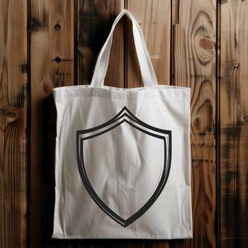 A stylized shield with a rounded design and a flat surface, suitable for use as vector art in various digital formats.
