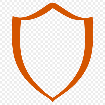 A stylized, vector shield design suitable for cutting machines and laser cutters.