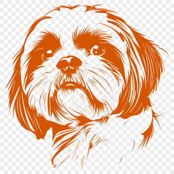 Unique Shih Tzu - Sublimation PNG