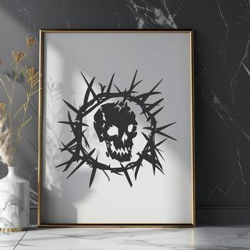 Creative Skull - DXF Format