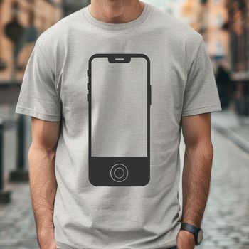 A high-resolution vector illustration of a smartphone in various design styles.