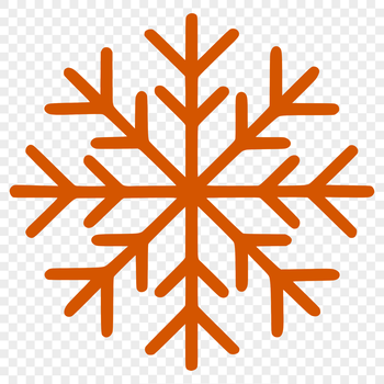 A delicate, intricate snowflake design, perfect for winter-themed projects and templates.