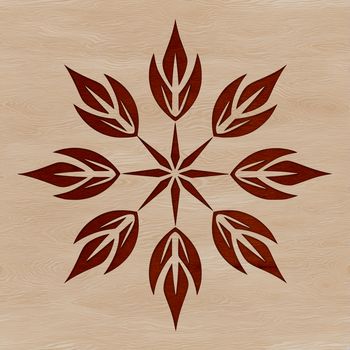 A delicate snowflake design, perfect for winter-themed projects.