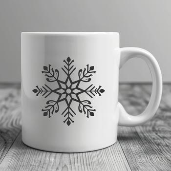 Stunning Snowflake SVG, PNG, PDF And DXF Files