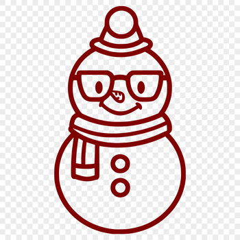 Stunning Snowman - Sublimation PDF