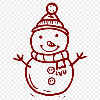 Creative Snowman - Sublimation DXF