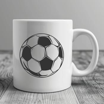 Soccer Ball In SVG Format