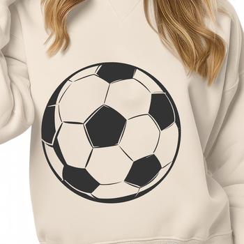 Unique Soccer Ball In PDF & PNG