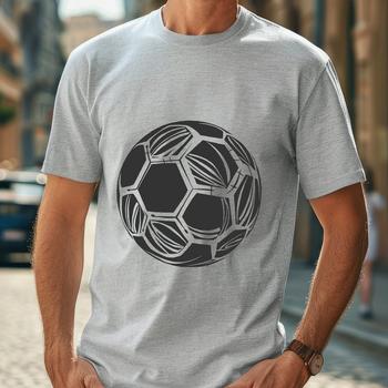 Beautiful Soccer Ball In PDF And PNG