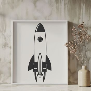 A high-resolution digital illustration of a futuristic spaceship in orbit around Earth.