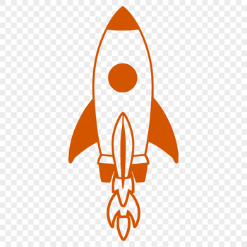 A futuristic spaceship with detailed rocket design elements.