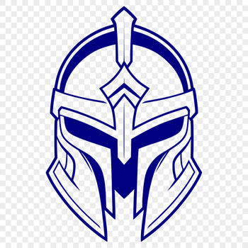 Spartan warrior illustration in vector format