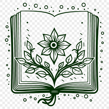 A witch sits at a table surrounded by candles, spell books, and mysterious artifacts, evoking a sense of dark magic.