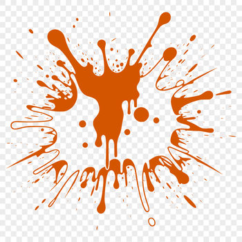 A vector design featuring a splattered element suitable for graphic projects.