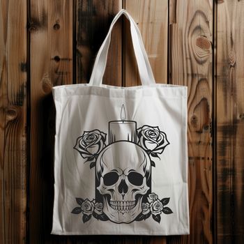 A detailed digital illustration of a skull adorned with intricate details, perfect for Halloween designs and craft projects.