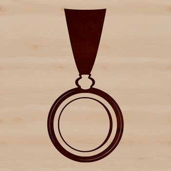 A digital medal illustration, designed as a vector graphic.