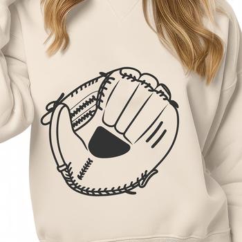 A vector illustration of a baseball with intricate stitching details.