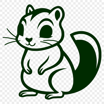 Free Unique Squirrel Vector Art