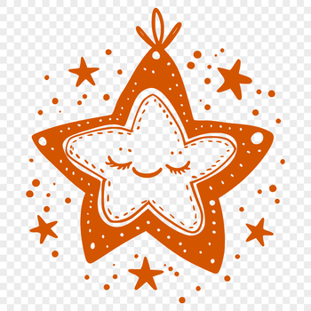 A simple star design in vector format for various applications.